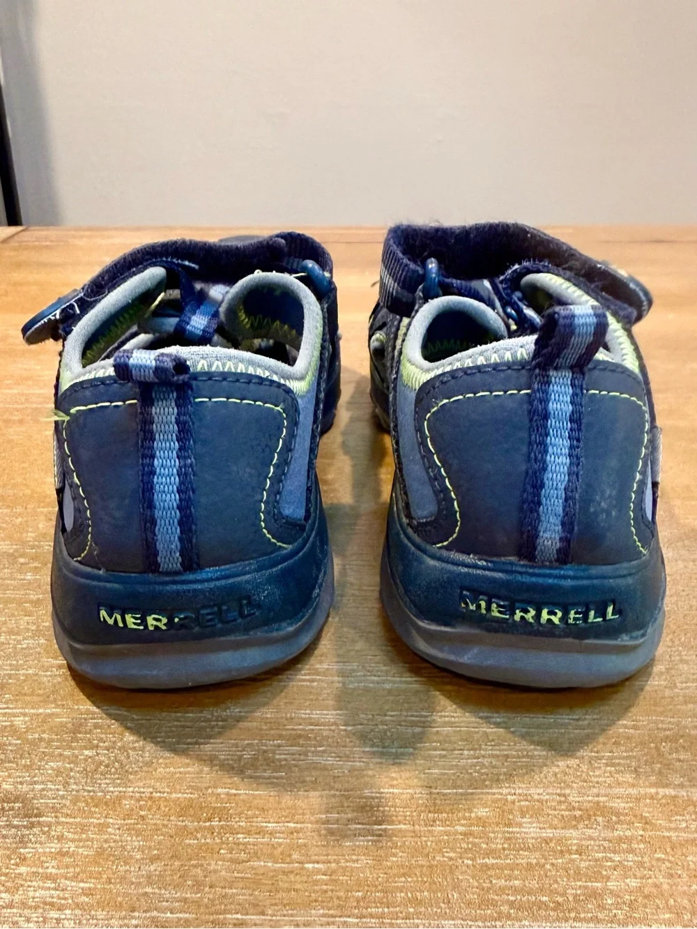 Merrell Hydro H2O Hiker Navy/Green Size 3W